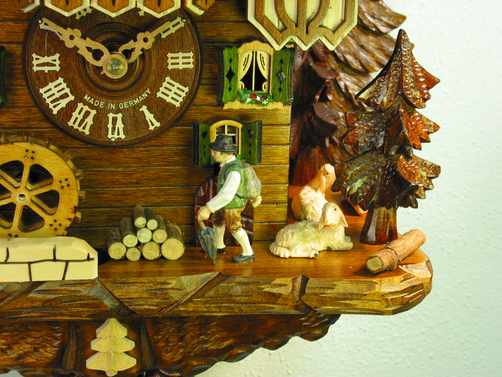1-Tag Musik Kuckucksuhr "Der Wanderer" (Copy) – Bild 4