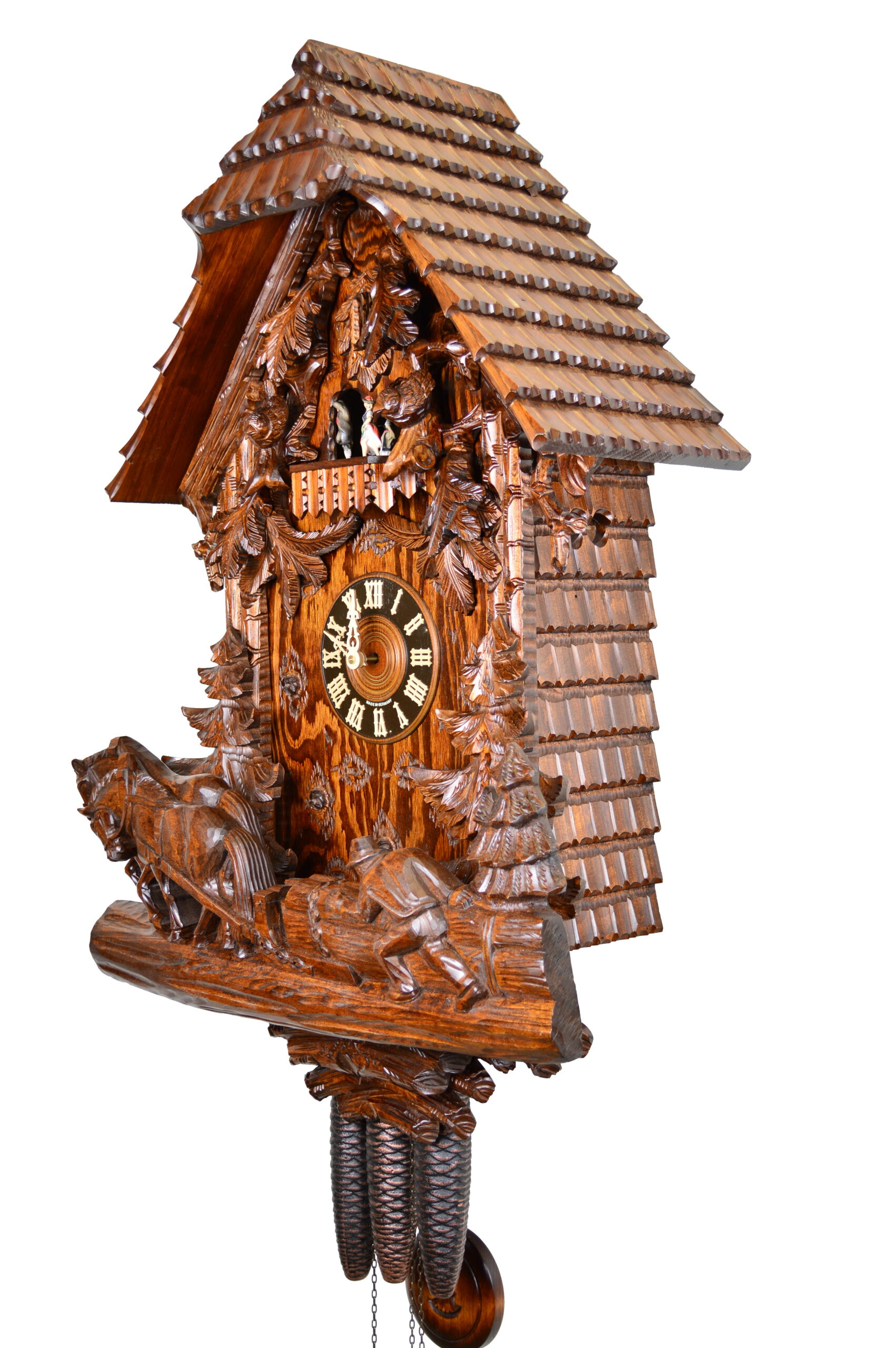 Kuckucksuhr "Bauernhof mit Stall" (Copy) – Bild 3