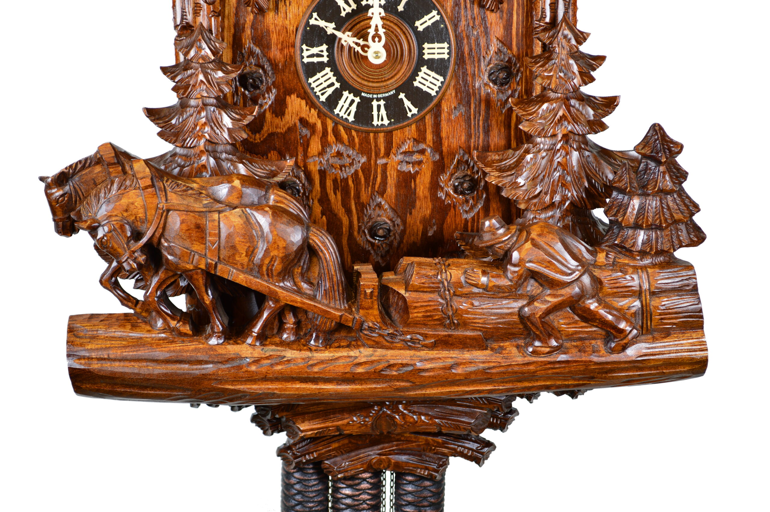 Kuckucksuhr "Bauernhof mit Stall" (Copy) – Bild 5