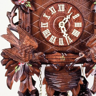 8-Tag Kuckucksuhr Musik Tänzer Vogel & Laub (Copy) – Bild 4