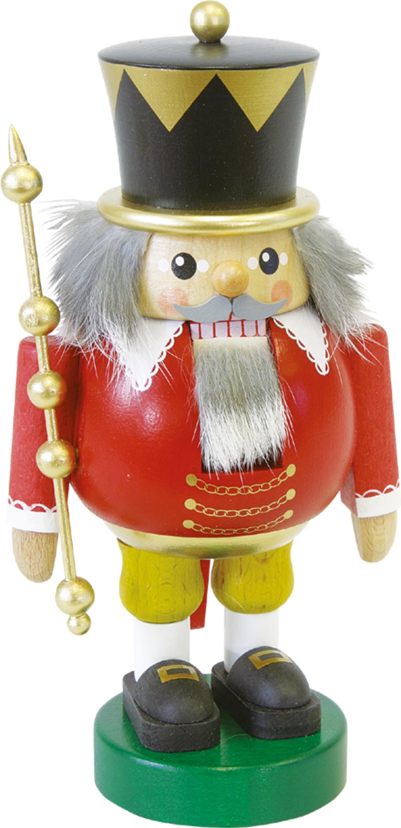 Richard Glaesser Nussknacker König aus Seiffen im Erzgebirge
