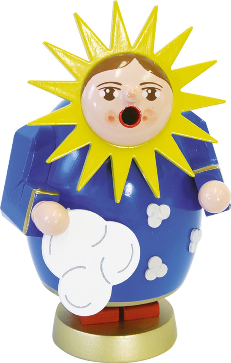 Richard Glaesser Rauchfrau Sonne aus Seiffen im Erzgebirge