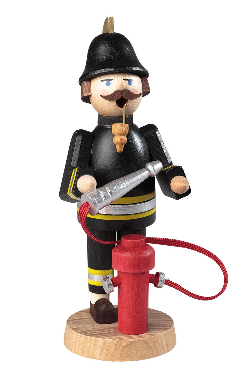 Richard Glaesser Rauchmann Feuerwehrmann aus Seiffen im Erzgebirge