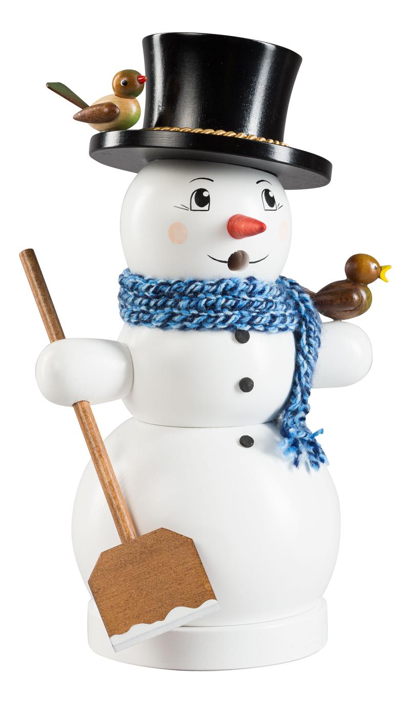 Richard Glaesser Rauchmann Schneemann aus Seiffen im Erzgebirge