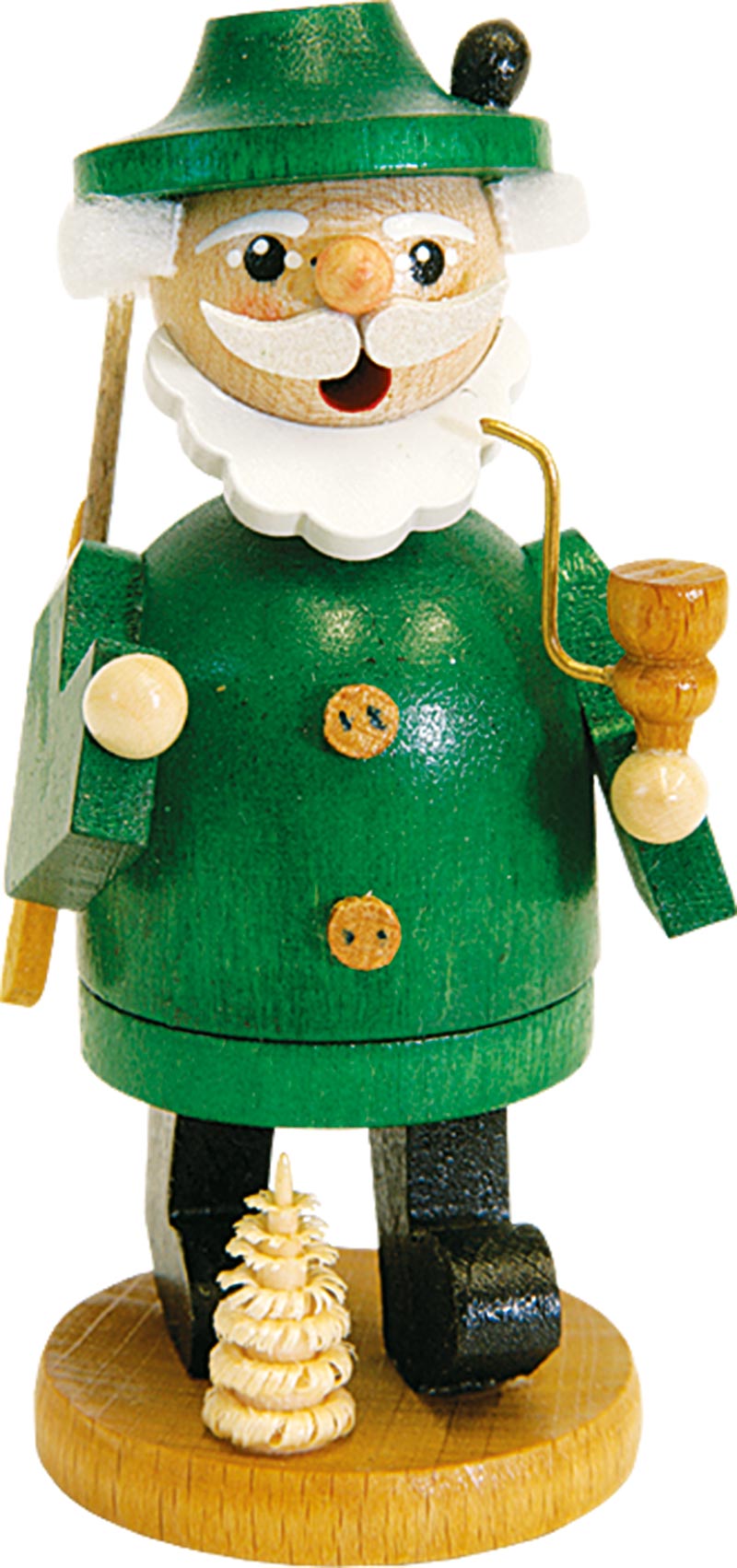 Richard Glaesser Minirauchmann Förster / Jäger aus Seiffen im Erzgebirge