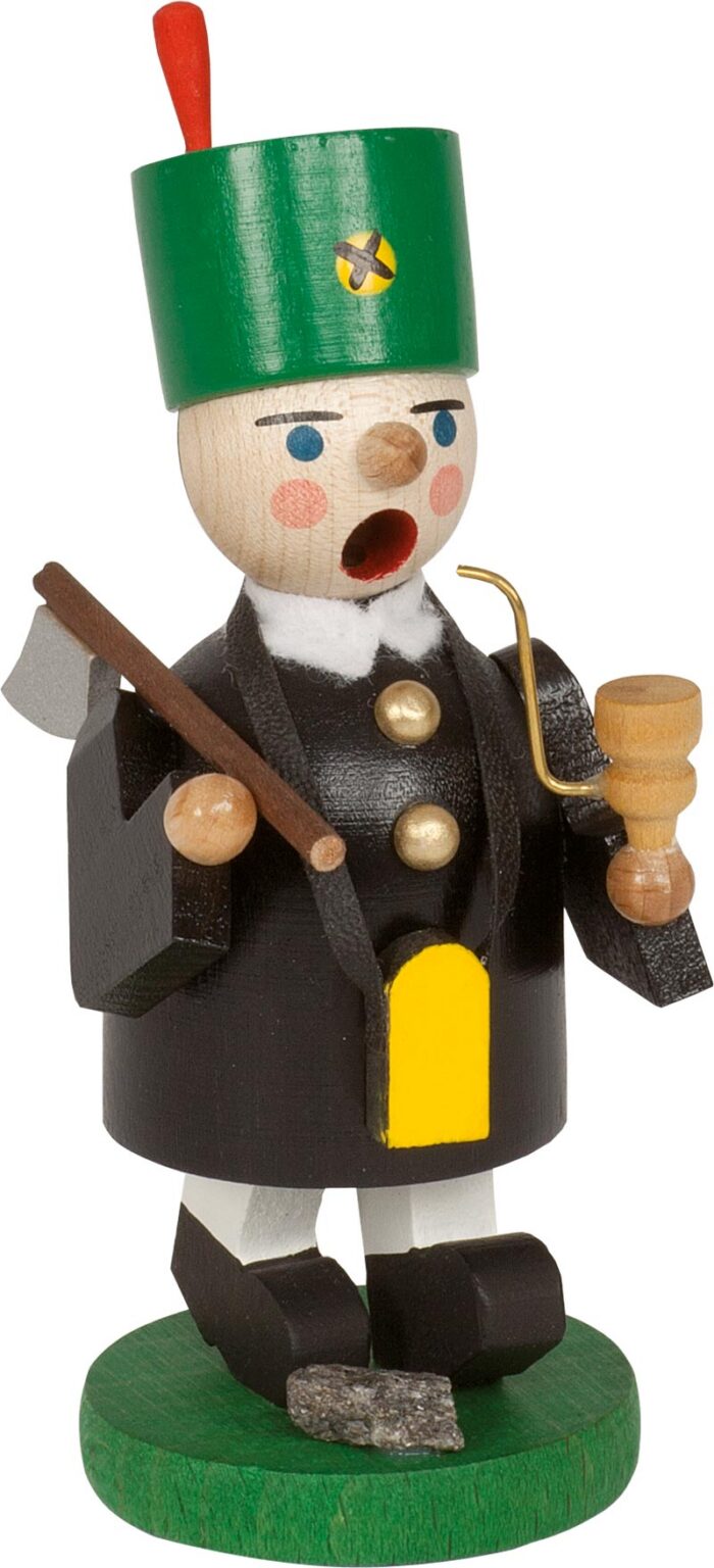Richard Glaesser Räuchermännchen Minirauchmann Bergmann aus Seiffen im Erzgebirge