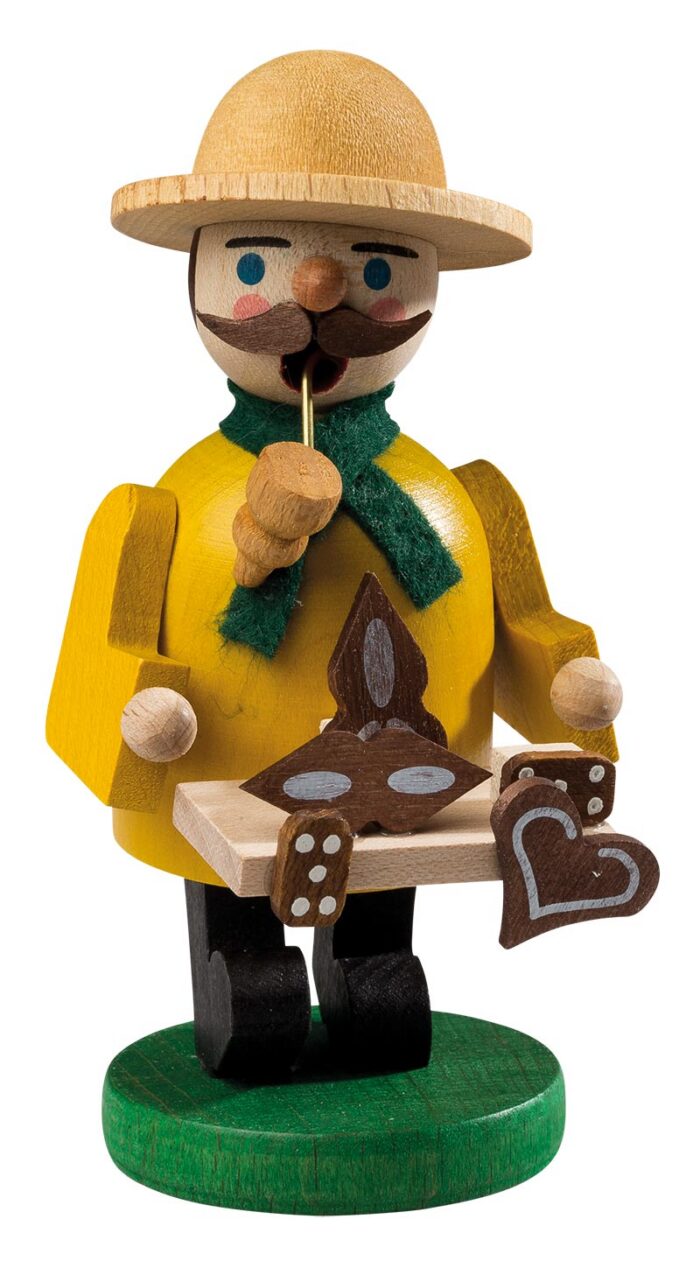 Richard Glaesser Minirauchmann Lebkuchenverkäufer aus Seiffen im Erzgebirge