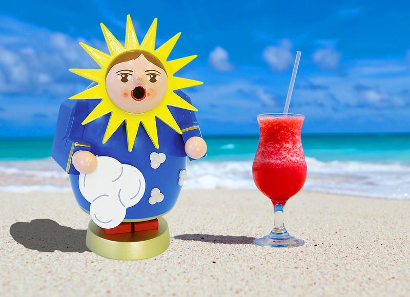 Richard Glaesser Rauchfrau Sonne aus Seiffen im Erzgebirge – Bild 3