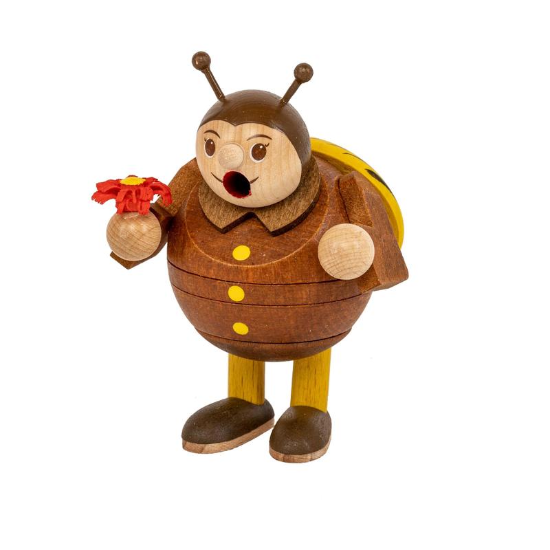 Richard Glaesser Minikugelrauchfigur Käfer aus Seiffen im Erzgebirge