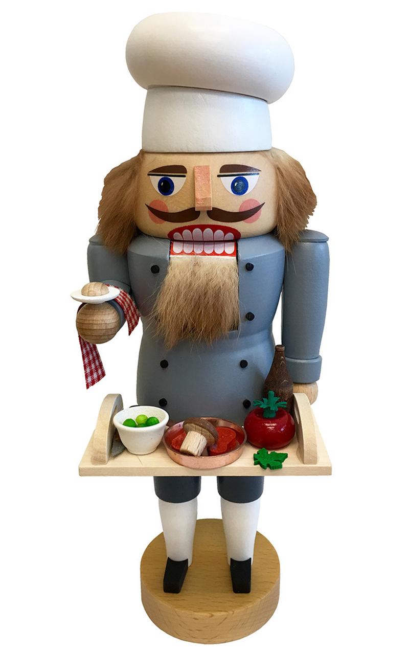 Richard Glaesser Nussknacker Gourmetkoch aus Seiffen im Erzgebirge