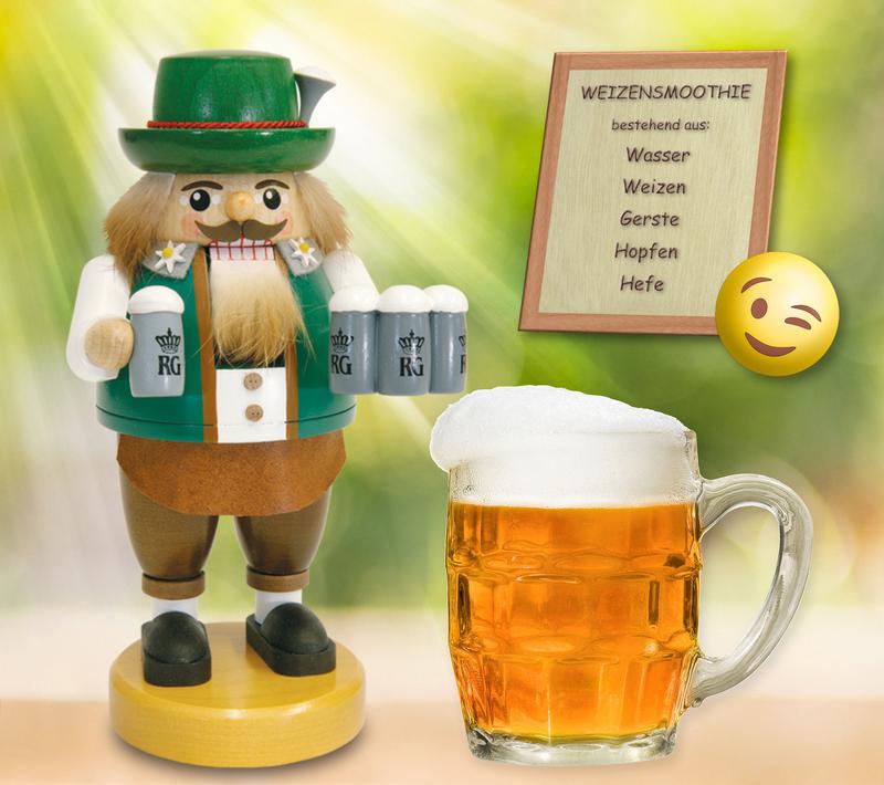 Richard Glaesser Nussknacker Bayerischer Gastwirt aus Seiffen im Erzgebirge – Bild 3
