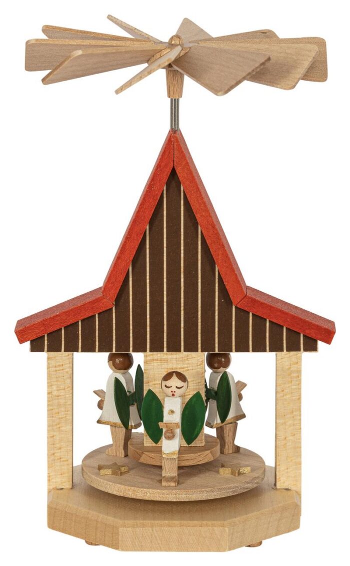 Richard Glaesser Wärmespiel Haus Engel aus Seiffen im Erzgebirge