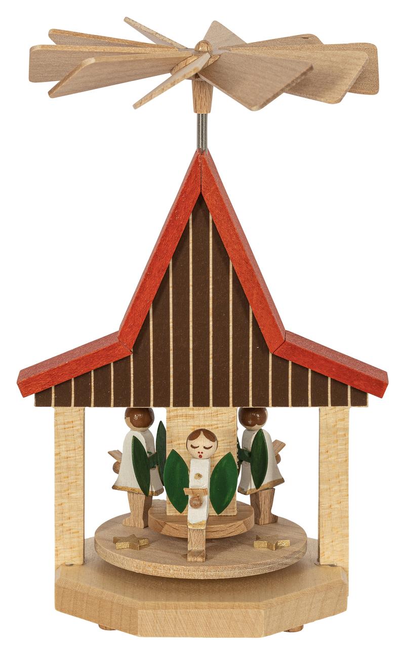 Richard Glaesser Wärmespiel Haus Engel aus Seiffen im Erzgebirge