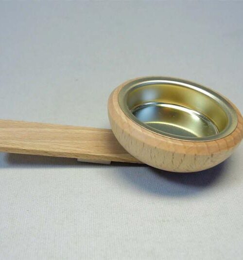 Richard Glaesser Teelichtadapter natur für 137/167er Pyramiden aus Seiffen im Erzgebirge